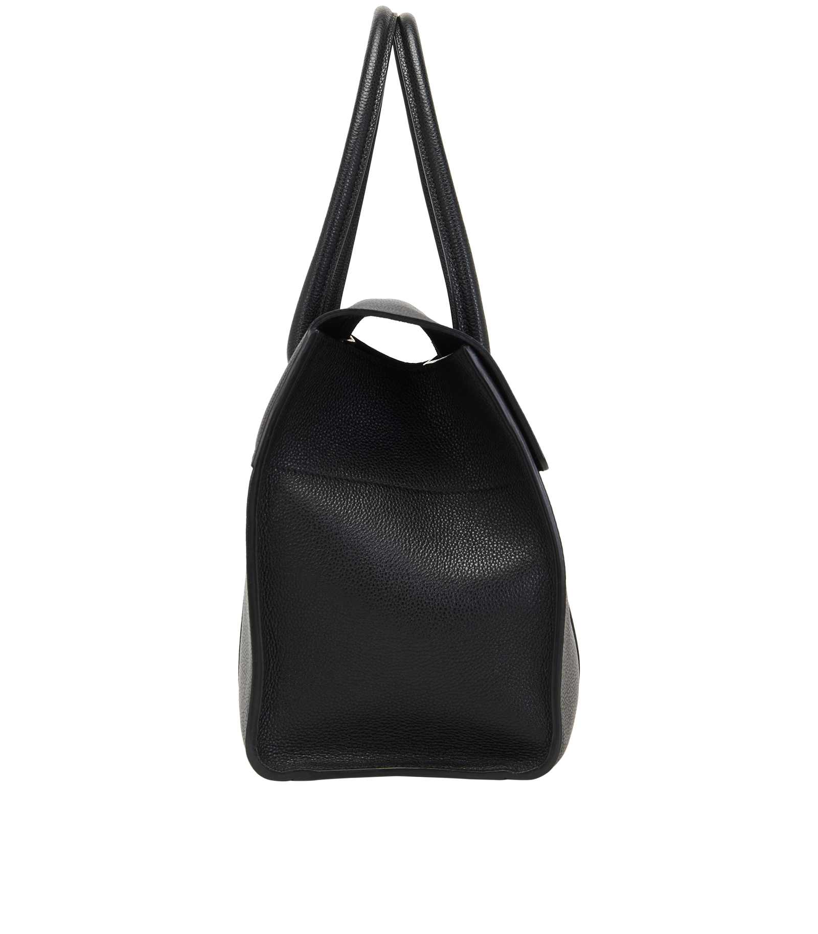 Bayswater, &pound;650, Handbags, Black, Leather, Side view